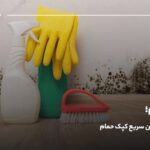 قارچ حمام؛ ۸ راه سریع از بین بردن کپک حمام