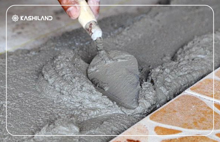 نصب سرامیک با دوغاب سنتی