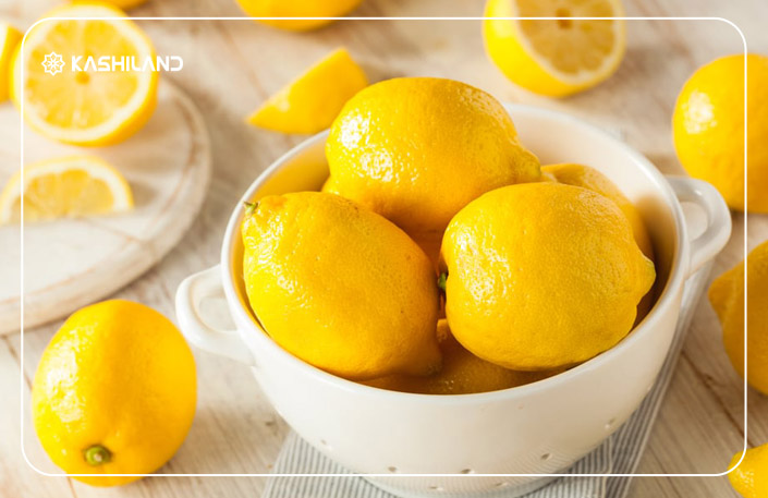 لیموترش تازه یک پاککننده طبیعی و عالی برای تمیز کردن کاشی و موزائیک