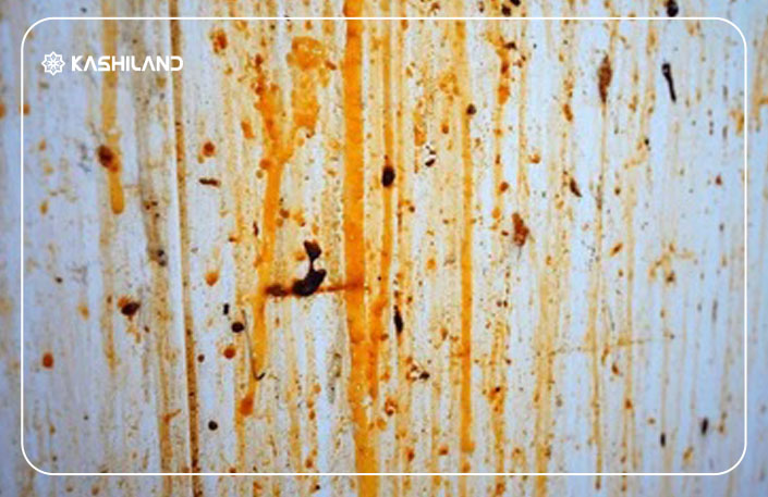  لکه‌ی چربی نه‌تنها ظاهر ناخوشایندی ایجاد می‌کند بلکه محل تجمع باکتری‌ها می‌شود.