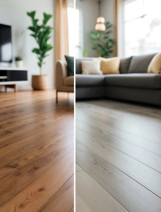 پارکت چوبی به دلیل حساسیت به رطوبت و خراش، نیاز به مراقبت و نگهداری بیشتری نسبت به کفپوش سرامیکی دارد.