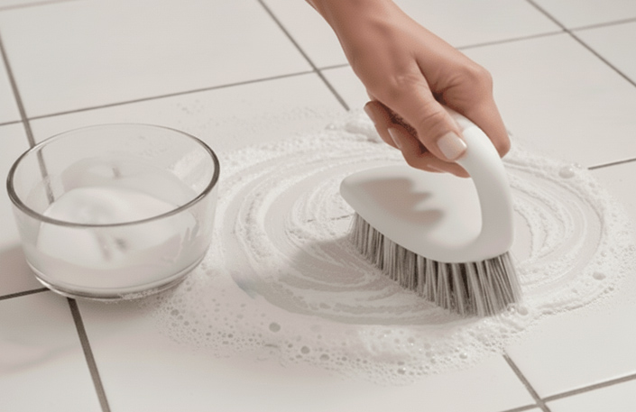 خمیر جوششیرین برای پاک کردن لکههای سرسخت