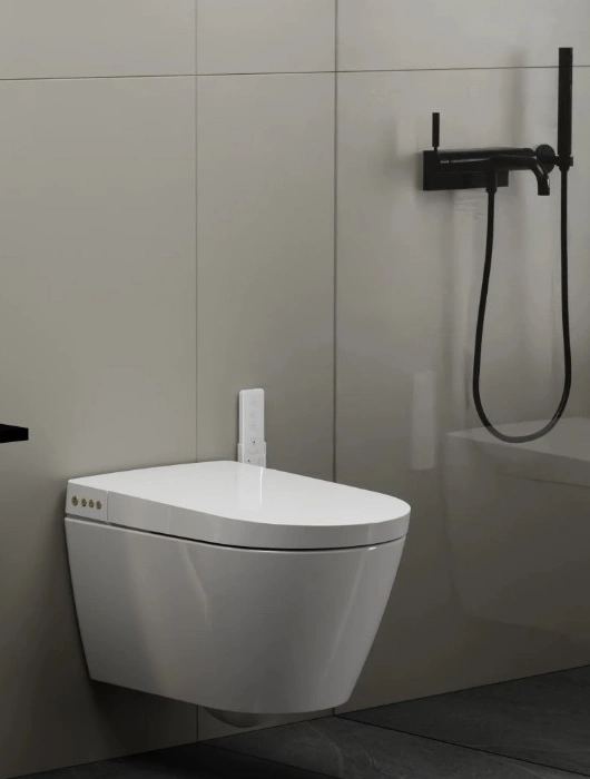 توالت فرنگی وال هنگ (Wall-Hung Toilet)